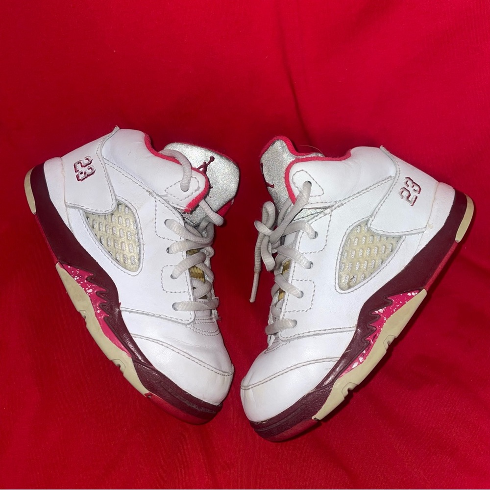 Toddlers Jordan Retro 5 ‘Scarlet’ (8c)